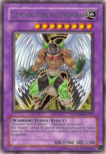 Elemental Hero Wild Wingman (DR04-EN215) [Dark Revelation Volume 4]