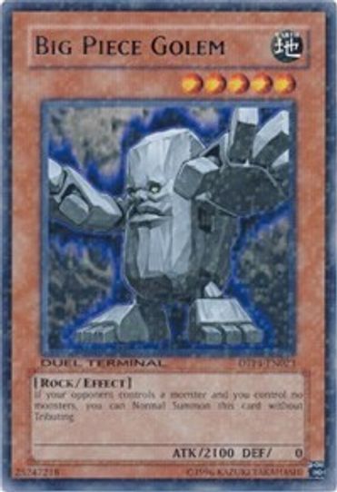Big Piece Golem (DTP1-EN023) [Duel Terminal - Preview]