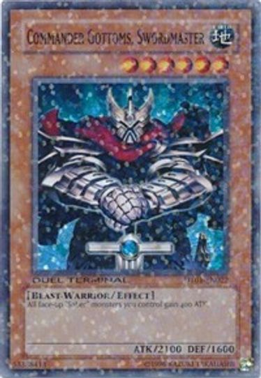 Commander Gottoms, Swordmaster (DT01-EN022) [Duel Terminal 1]