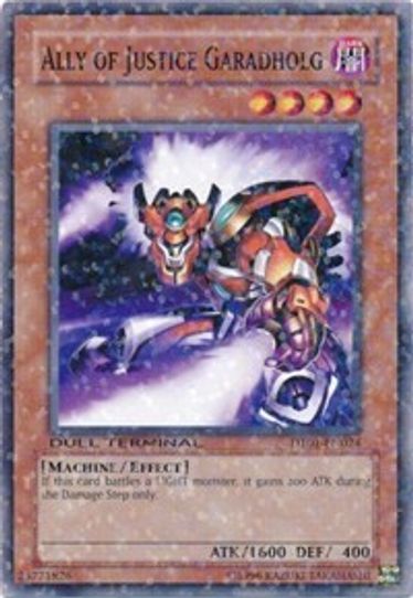 Ally of Justice Garadholg (DT01-EN024) [Duel Terminal 1]