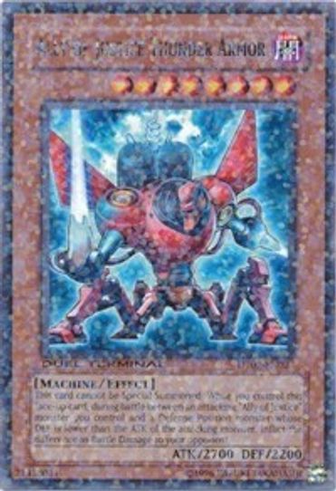 Ally of Justice Thunder Armor (DT02-EN027) [Duel Terminal 2]