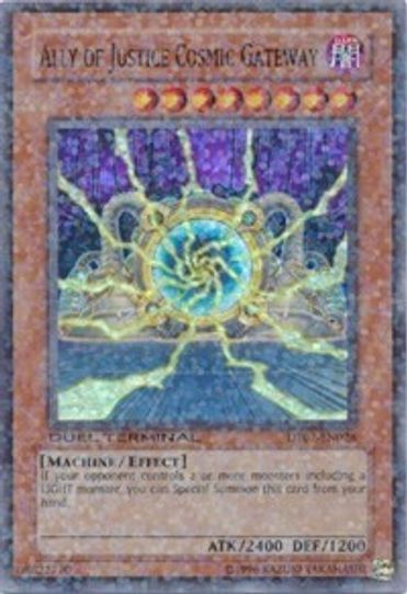 Ally of Justice Cosmic Gateway (DT02-EN028) [Duel Terminal 2]