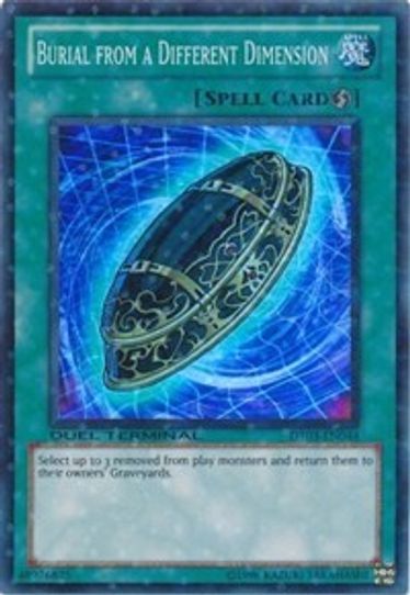 Burial from a Different Dimension (DT03-EN044) [Duel Terminal 3]