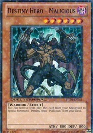 Destiny HERO - Malicious (DT03-EN055) [Duel Terminal 3]