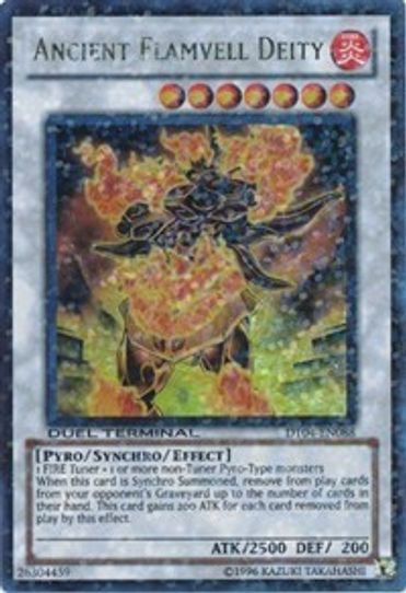 Ancient Flamvell Deity (DT04-EN088) [Duel Terminal 4]