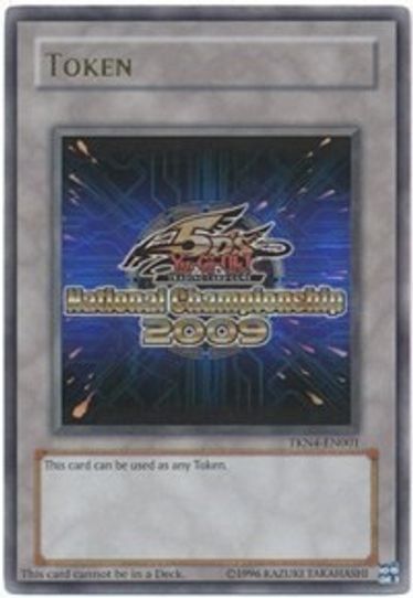 Yu-Gi-Oh D's National Championship Token (TKN4-EN001) [Yu-Gi-Oh! Tokens]
