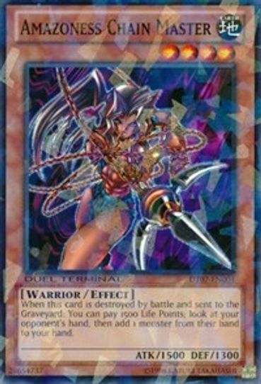 Amazoness Chain Master (DT07-EN004) [Duel Terminal 7]