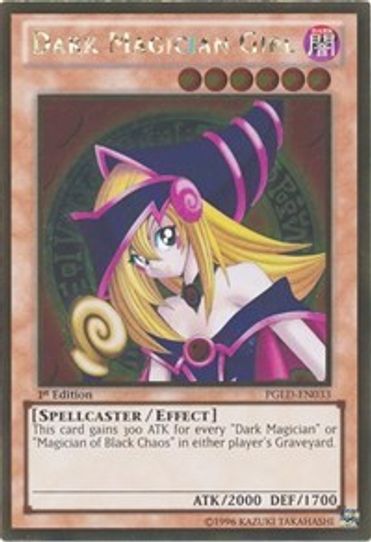 Dark Magician Girl (PGLD-EN033) [Premium Gold]