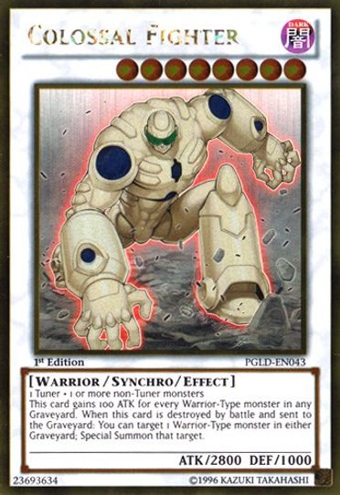 Colossal Fighter (PGLD-EN043) [Premium Gold]