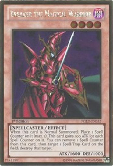 Breaker the Magical Warrior (PGLD-EN052) [Premium Gold]
