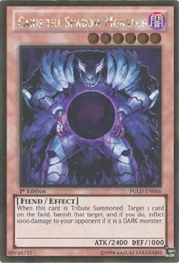 Caius the Shadow Monarch (PGLD-EN066) [Premium Gold]