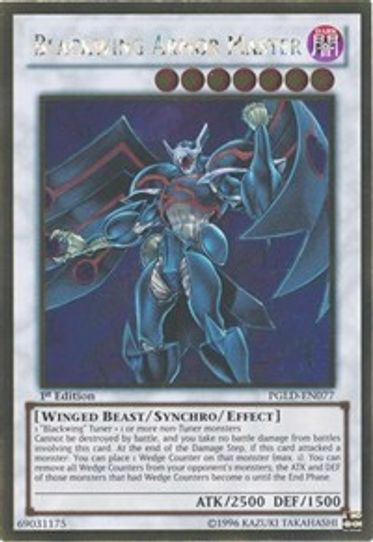 Blackwing Armor Master (PGLD-EN077) [Premium Gold]