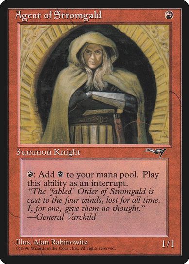 Agent of Stromgald (95) [Alliances]