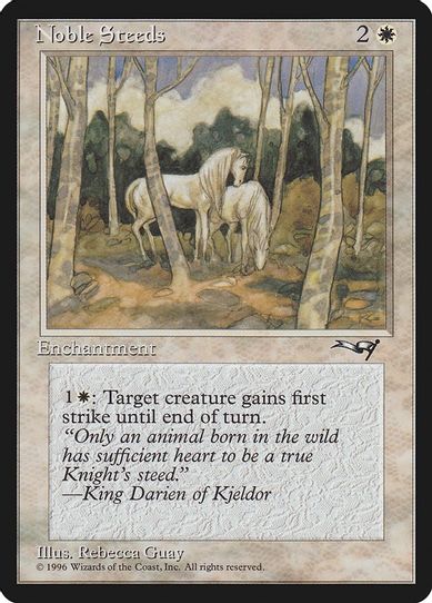 Noble Steeds (Trees in Forefront) (141) [Alliances]
