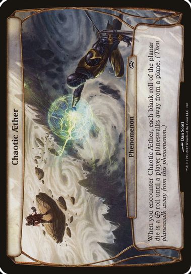 Chaotic Aether (Planechase ) (1) [Oversize Cards]