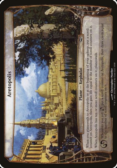 Aretopolis (Planechase ) (10) [Oversize Cards]