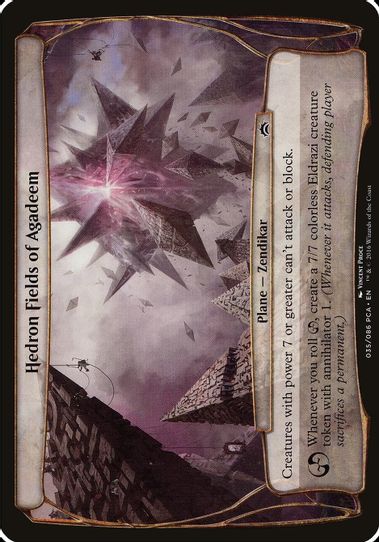 Hedron Fields of Agadeem (Planechase Anthology) [Oversize Cards]