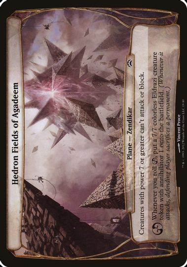Hedron Fields of Agadeem (Planechase ) (19) [Oversize Cards]