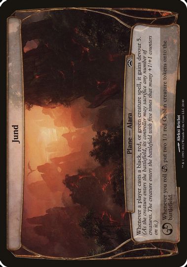 Jund (Planechase ) (20) [Oversize Cards]