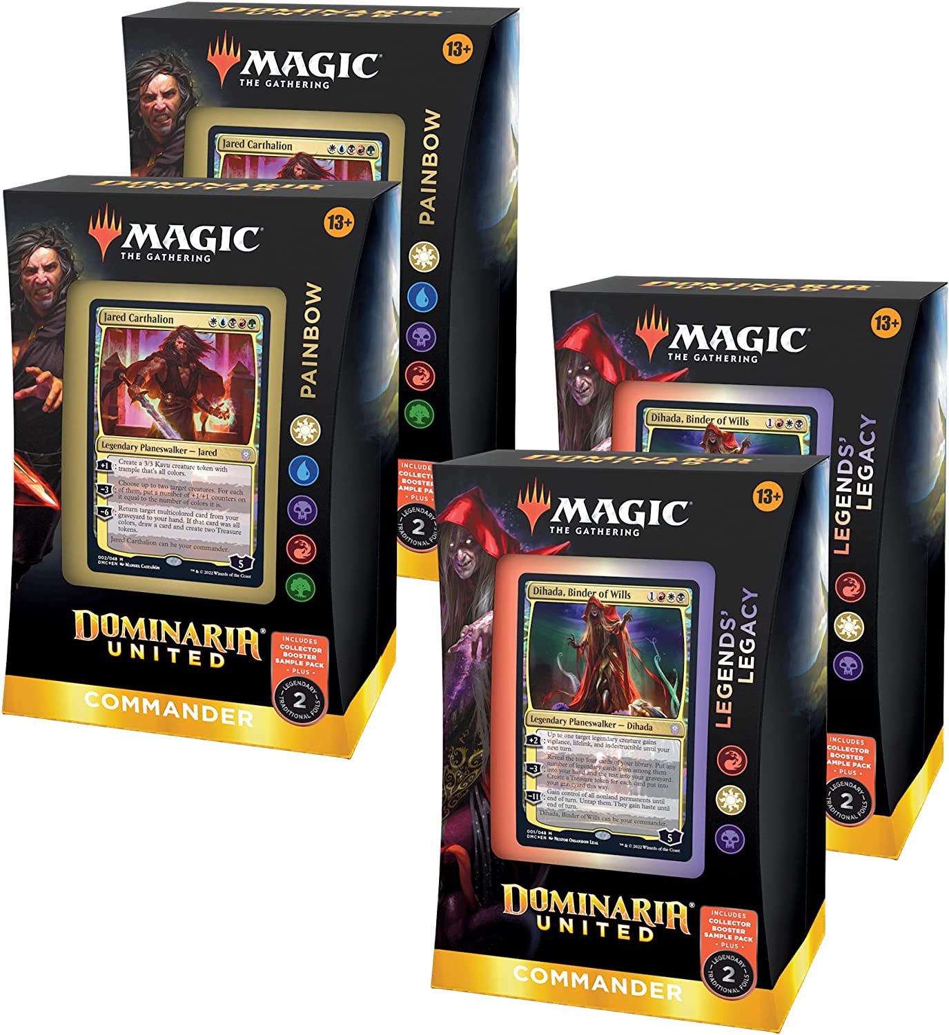 Magic the Gathering: Dominaria United - Commander Decks & Cases