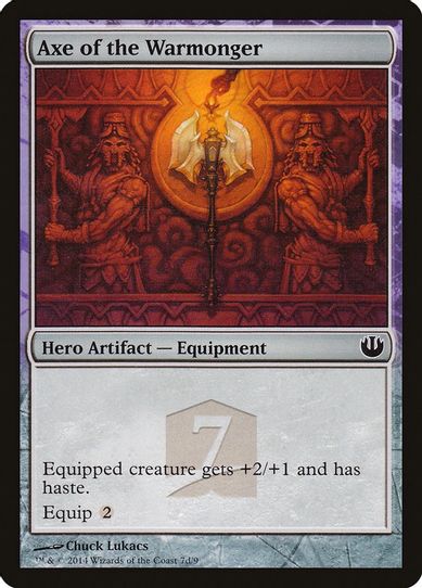 Axe of the Warmonger [Hero's Path Promos]