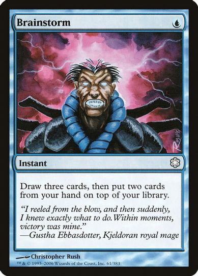 Brainstorm [Coldsnap Theme Deck Reprints]