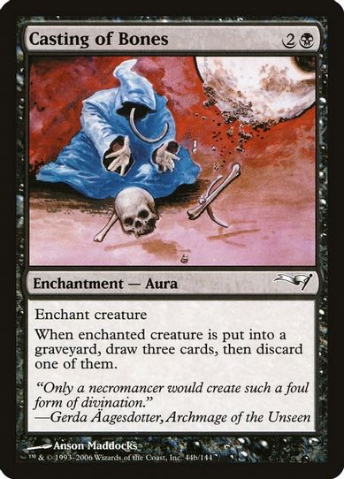 Casting of Bones (3) [Coldsnap Theme Deck Reprints]