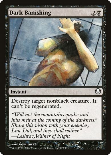 Dark Banishing (7) [Coldsnap Theme Deck Reprints]