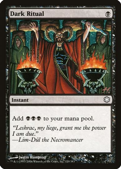 Dark Ritual (8) [Coldsnap Theme Deck Reprints]