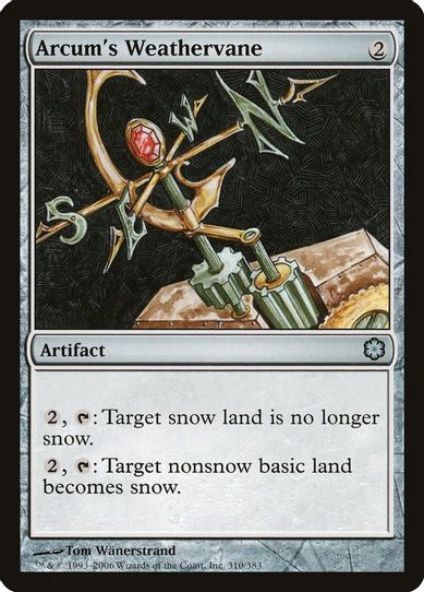 Arcum's Weathervane (285) [Coldsnap Theme Deck Reprints]