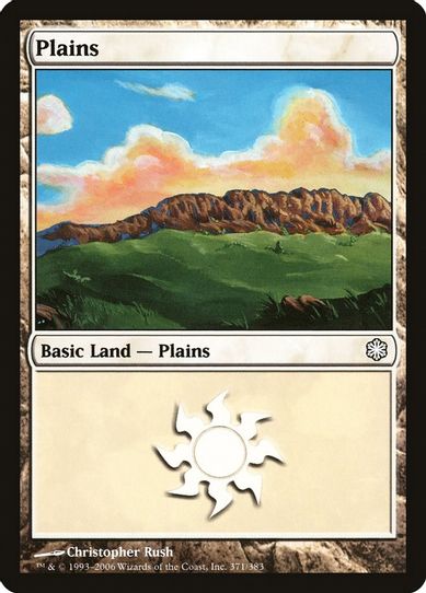 Plains (371) [Coldsnap Theme Deck Reprints]