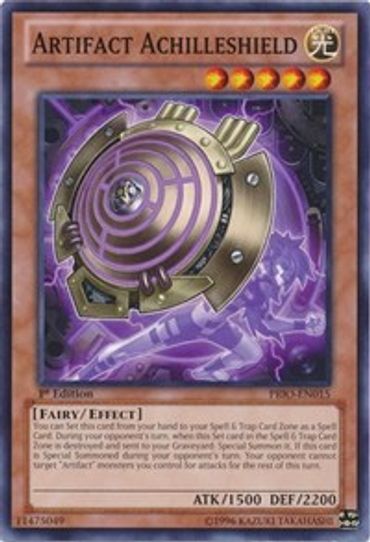 Artifact Achilleshield (PRIO-EN015) [Primal Origin]