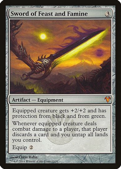 Sword of Feast and Famine [Magic Modern Event Deck]