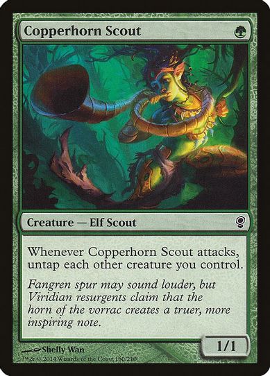 Copperhorn Scout (160) [Conspiracy]