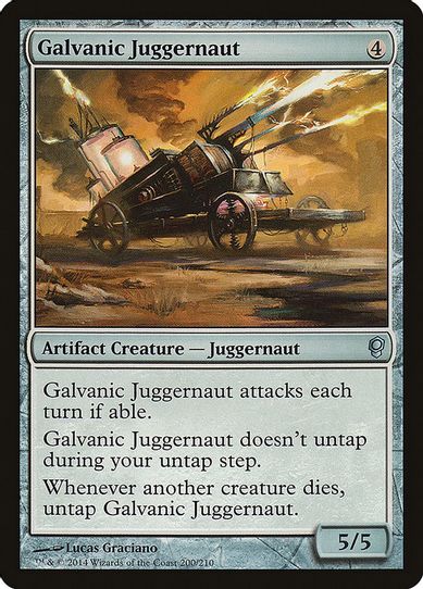 Galvanic Juggernaut (200) [Conspiracy]