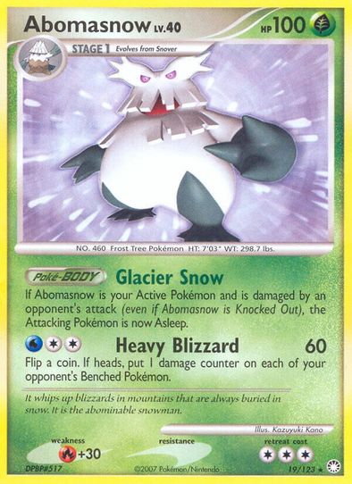 Abomasnow (19/123) [Mysterious Treasures]