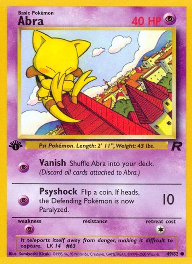 Abra (49/82) [Team Rocket]