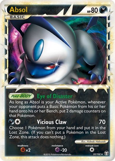 Absol (Prime) (91/102) [Triumphant]