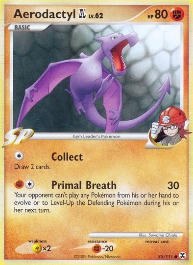 Aerodactyl Pokemon 151 Pokemon Card