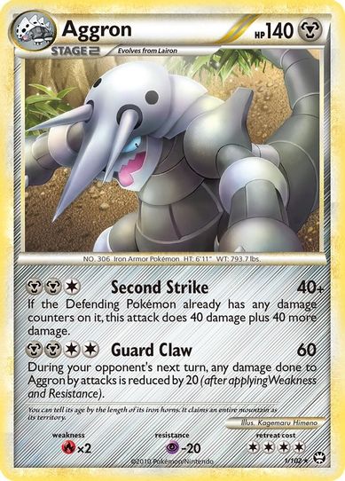 Aggron (1/102) [Triumphant]