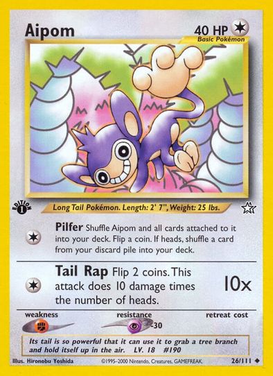 Aipom (26/105) [Neo Genesis]