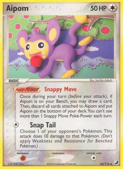 Aipom (34/115) [Unseen Forces]