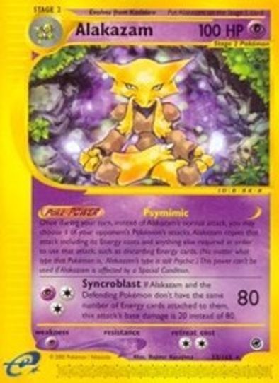 Alakazam (33/165) [Expedition]