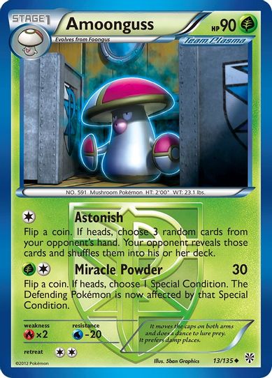 Amoonguss (Team Plasma) (13/135) [Black & White: Plasma Storm]