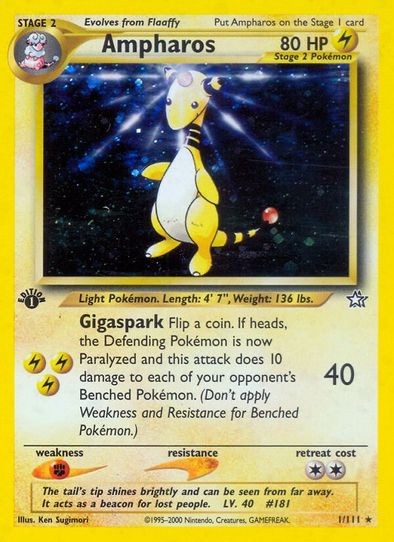 Ampharos (1/105) [Neo Genesis]