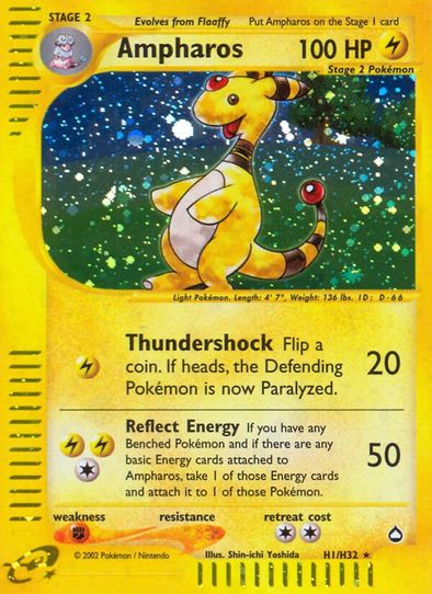Ampharos (H1) [Aquapolis]