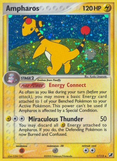 Ampharos (1/115) [Unseen Forces]
