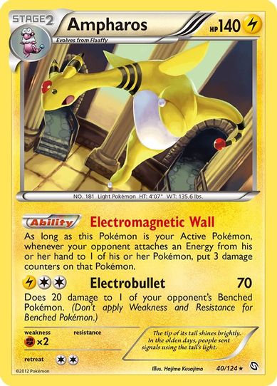 Ampharos (40/124) [Dragons Exalted]