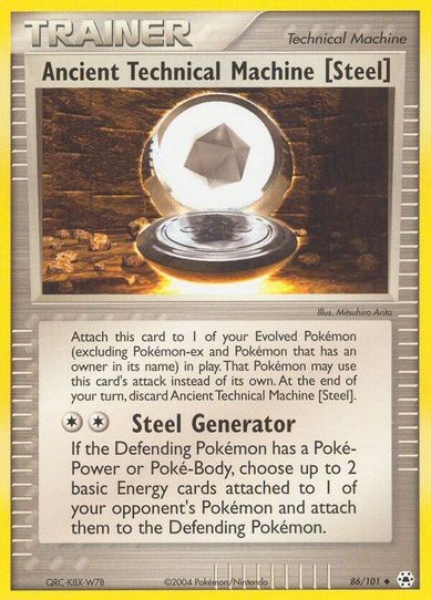 Ancient Technical Machine [Steel] (86/101) [Hidden Legends]