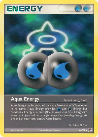 Aqua Energy (86/95) [EX: Team Magma Vs Team Aqua]